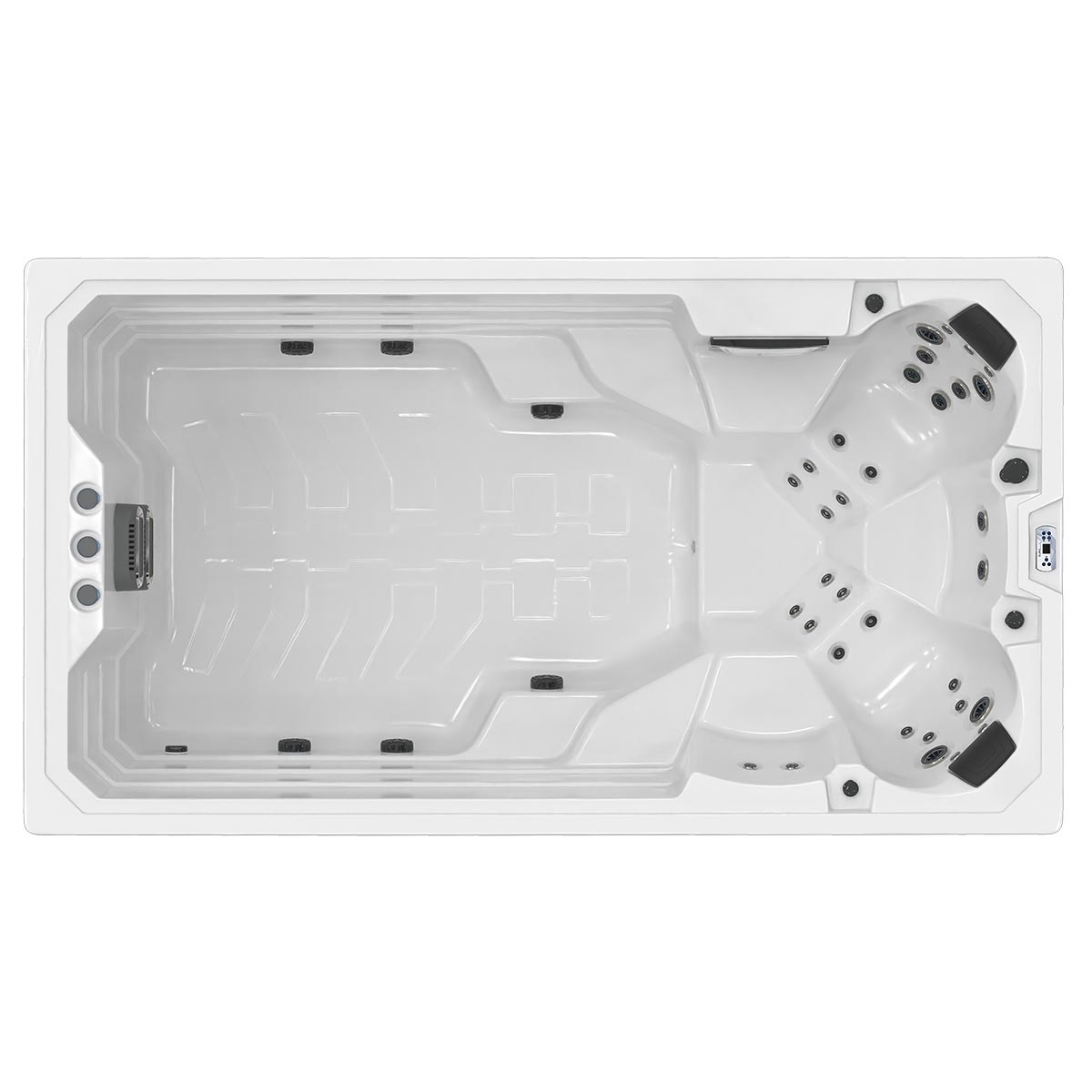 Elba Deluxe 3 Elba Deluxe Swim Spa – strefa pływacka z przeciwprądem i hydromasażem
