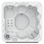 Sevilla P&P – wanna z hydromasażem Plug&Play z 6 miejscami
