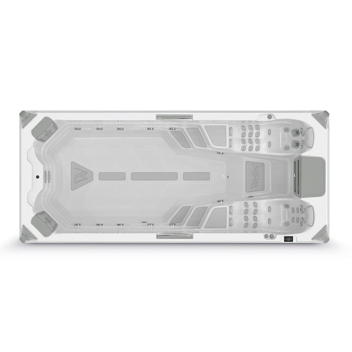 Amazonas W-Flow Grand Prix 1 Amazonas W-Flow Grand Prix Swim Spa z systemem przeciwprądu W-Flow™